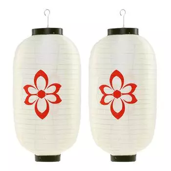 2pcs Decorative Lanterns Long-term Use 10 Inch Outdoor Lanterns Lightweight Without Light for Shop Hotel Decoration 2Pcs шампанского