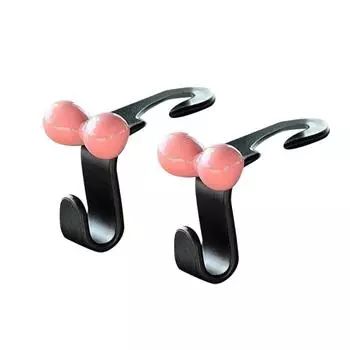2Pcs Dopamine Car Seat Hanger Hooks Multifunctional Auto Interior Decoration Hooks Car