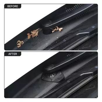 2PCS Durable Car Windshield Wiper Hole Protective Cover Wiper Dustproof Protection Bottom Sleeve Leaves Debris Prevention Cover
