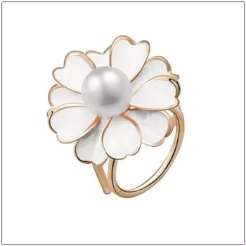 2pcs Enamel Camellia Flower Scarf Buckle Brooch Women Accessories Garment Corner Button 3-Rings Scarf Brooches Fashion Ornaments Gift