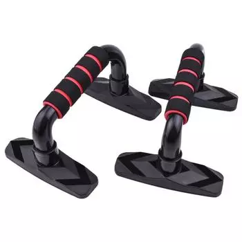 2Pcs Ergonomic Push Up Stands Foam Handles Push Up Grip Handle Push Up Bar Fitness Training