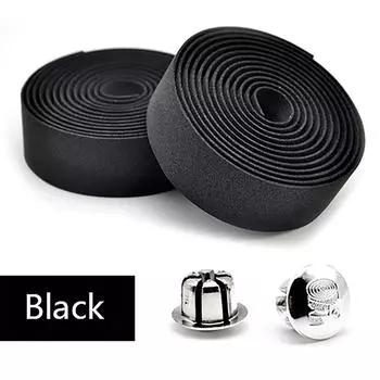 2Pcs Eva Bicycle Handlebar Tape Cycling Mountain Bike Handle Belt Reflective Wrap Road Bike Belt With Bar Plugs