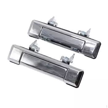 2Pcs External Handles Left and Right Sides Sturdy Accessory Durability Outside Door