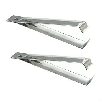 2 шт. Набор пинцетов для рыбных костей, тонкие щипцы, зажим для чеснока, инструмент для удаления кожицы