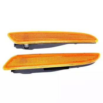 2Pcs Front Bumper Side Marker Lights For Mercedes-Benz E-Class W211 2007-2009