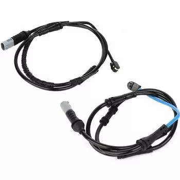 2Pcs Front & Rear Brake Pad Wear Sensor For BMW 528i 535d 535i 550i