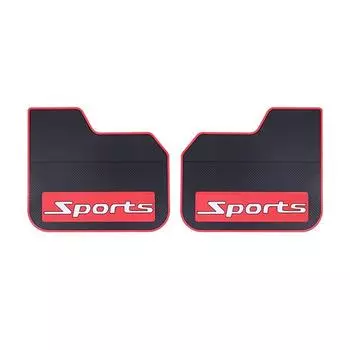 2PCS Front Rear Mud Guards Fender Sports Styling Mudflaps Splash Guards For Car SUV Pickup Truck