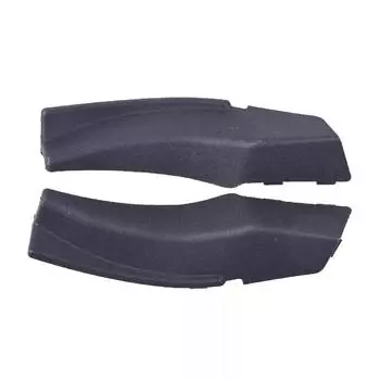 2Pcs Front Wiper Side Cowl Extension Cover Trim For Ssangyong Korando 2010-2016