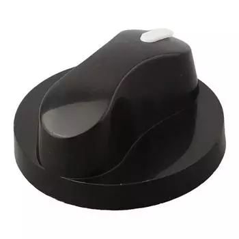 2PCS Gas Stove Plastic Knob 8mm Hole Stove Accessories For Zero Degree Range Oven Knob For Benchtop Burner Black Color