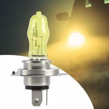 2 шт. H4 галогенная лампа универсальный мощный прожектор прочный 100/90 Вт кварцевое стекло противотуманные фары для автомобиля