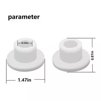 2Pcs Handle Pole Bushing Washer Set Hp-Bush3 For Kawasaki Js 440 550 650Sx 550Sx