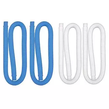 2Pcs Hose Above Ground Pool Pump Replacement For Intex 39inch PVC Surface Pool Pump Hose For Home Garden Accessories белый
