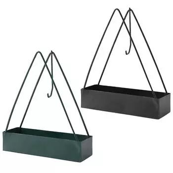 2 шт. Железный держатель спирали от комаров, курильница от комаров, держатель спирали от комаров для спальни, гостиной, кухни, офиса чёрный