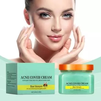 2PCS крем для очищения от угрей, контроль жирности, увлажнение, баланс кожи, очищение пор, очищение от угрей, увлажняющий крем для ухода за кожей