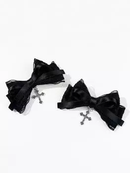 2pcs Ladies Gothic style fashion street exquisite hair accessories, hair clips, top clips, versatile dressing hair accessories