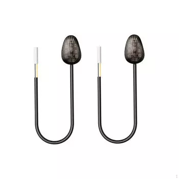 2Pcs LED Turn Signal Lights Assembly DIY Night Warning Light Replaces Indicator Lamps Super Bright