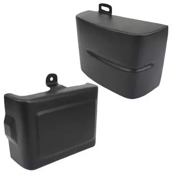 2pcs Left +Right Battery Cover Guard Electrical Panel Cover For Fat Bob Dyna Model FXD 06 - 17 Low Rider Fat Bob Street Bob