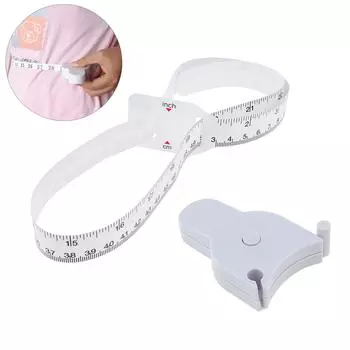 2pcs/lot Body Measuring Retractable Tape Measure Tool Kit for Baby / Child / Pediatrics, Head Measuring Tape Body Tape Measure