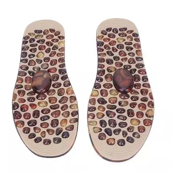 2pcs Massage Insole Flexible Comfortable Relaxing Relief Shoes Insert Insoles for Men WomenL S(for 2-4kg)