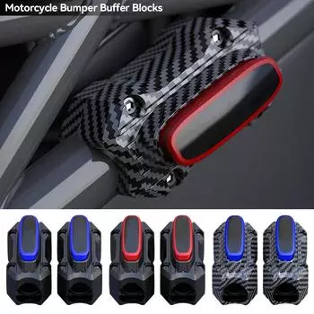 2Pcs Motorcycle Crash Bar Bumper Engine Guard Protector Decorative Block for Honda BMW KAWASAKI 20mm/24mm/26mm Tube