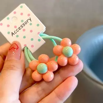 2PCS New Cute Princess Glossy Flower Girls Hairpins Children Lovely Headwear Hairgrip Hair Clips Barrettes Hair Accessories