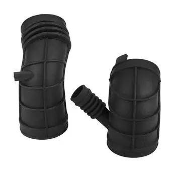 2PCS New Throttle Body Air Intake Boot Hose Kit Fits BMW E46 M54 325Ci 325i 330