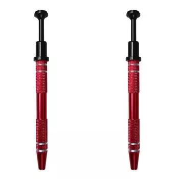2Pcs Non-slip 4 Claws Tweezer Portable Pick Up Puller 4-Claw IC Chip Extractor Gems Parts