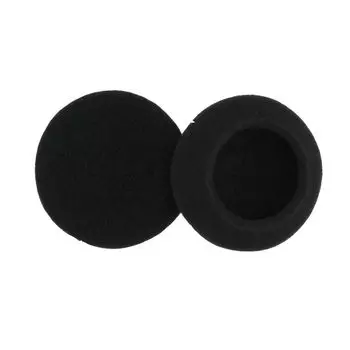 2pcs/Pair Foam Foam Ear Pads Thick Thickened Foam Ear Pads Headset Ear Cushions Headset 50mm