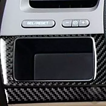 2 шт. наклейка на панель автомобиля водонепроницаемая из углеродного волокна не царапающая внутренняя панель переключателя фар