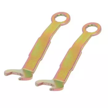 2PCS Pivot Adjustment Key для вешалки раздвижной двери 3/8 дюйма Open 3 дюйма Длина нержавеющая сталь Piv