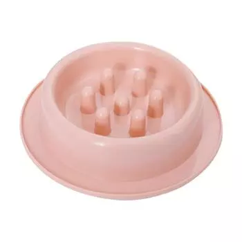 2pcs Plastic Pet Feeding Basin Round Pet Food Dispenser Multi-use Dog Feeder Container