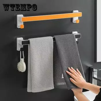 2PCS Полотенцесушитель Ванная комната Паста Вешалка для полотенец Простые тапочки Стойка для кухни Тряпичная стойка Однополюсная стойка Держатели Стойки 46*8.5*5cm