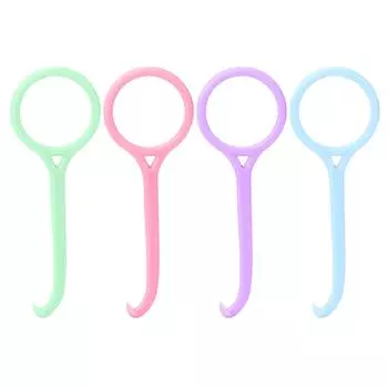 2 шт. Профессиональный инструмент для снятия элайнеров, брекетов, ретейнеров, инструмент для ухода за полостью рта Blue