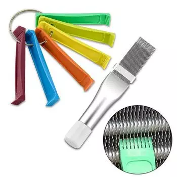 2PCS R6 Гребень с кольцевыми ребрами Конденсатор FCR6 Гребень для кондиционера