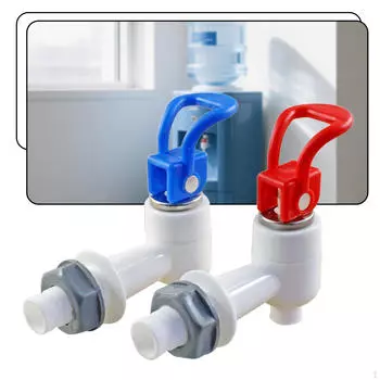 2Pcs Replacement Faucet,Pp Spigot,Nozzle,Spout Leakproof Accessories Water Dispenser Tap Set