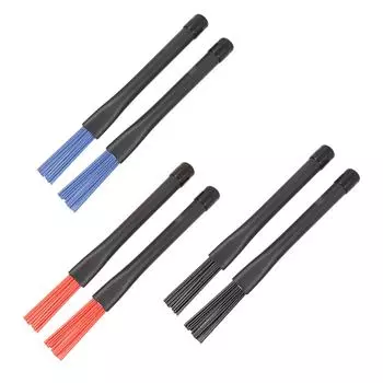 2 шт. выдвижные барабанные щетки профессиональные нейлоновые барабанные щетки набор с резиновыми ручками для рок-группы Blue