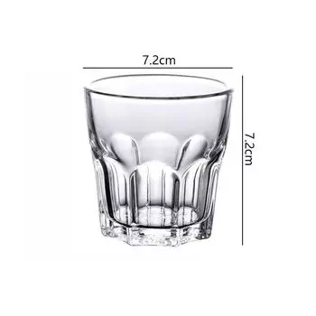 2pcs Set 5.8oz 170ml Chinese Style Whiskey Glass Foreign Wine Cup Set Transparent Cups for Party Liquor Goblet Wine Utensils Mug 2pcs
