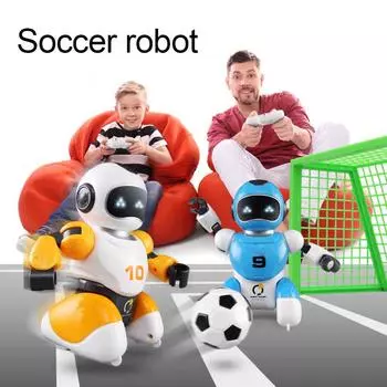 2Pcs / Set Control Soccer Battle Toy Электрический робот Танцы Remote
