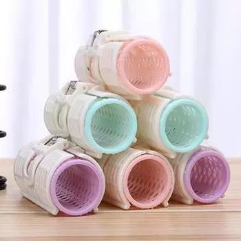 2 шт./набор бигуди для волос пружинный зажим бигуди своими руками волнистые укладка парикмахерские инструменты для укладки случайный цвет фиолетовый