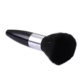 2pcs/set Neck Face Hair Brushes Salon Barber Lightweight Hair Cutting Cleaning Tools for Hair Styling Accessories Hairdresser чёрный