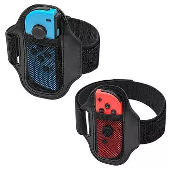 2Pcs/set Nylon Non-Slip Leg Straps 58cm/23inch for Nintendo Switch Sports/ Ring