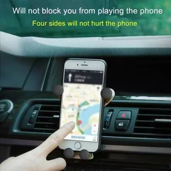 2PCS Smartphone Bracket 360 Degree Multifunctional Smile Face Mount For 12 Max Car Accessories