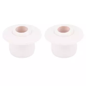2Pcs Spa Jet Fitting 20mm Push in Diameter Enhanced Comfort PVC Pool Hot Tub Eyeball Jet Nozzle Fitt