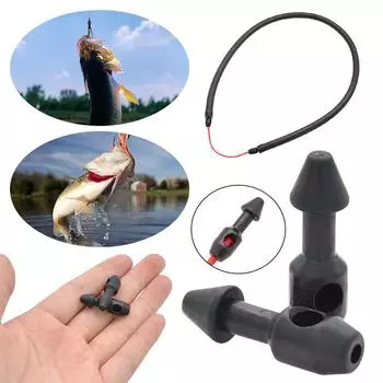 2Pcs Speargun Rubber Band Wishbone Inserts Plastic Fishing Accessories DE 2Pcs