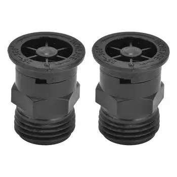 2Pcs Sprinkler Nozzle G1/2 External Thread Plastic Sprinkler Irrigation Garden Lawn Supplies