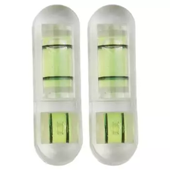 2Pcs Square MiniLevel High Precision Pan-Tilt Special Level Bubble Leveler Measuring Tilt Horizon Level Measuring Tools