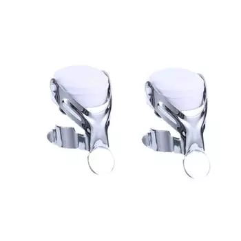 2Pcs Stainless Steel Champagne Bottle Cork Reusable Wine Bottle Cap Wine Bottle Stopper Club