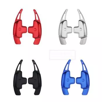 2 шт., рулевое колесо, подрулевой переключатель, удлинитель, алюминий для Mercedes Benz ABCE GLE Class W176 W205 W246 C117 W218 красный