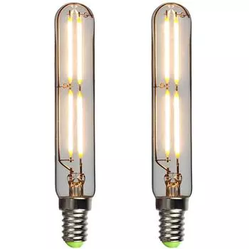2pcs T20 4w Retro Led Light Bulb E14e12 Screw Energy Saving High Brightness Home Decor For Bedroom