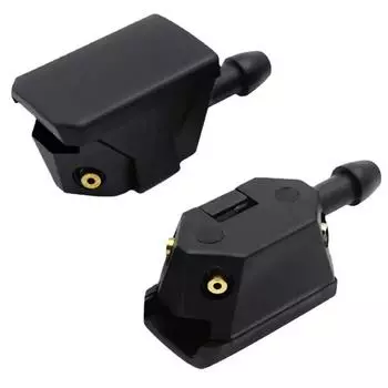 2PCS Universal Car Wiper Nozzle 8mm 9mm Arm Type Spray Nozzle Adjustment 4-way Water Spray Car Windscreen Washer Wiper Blade